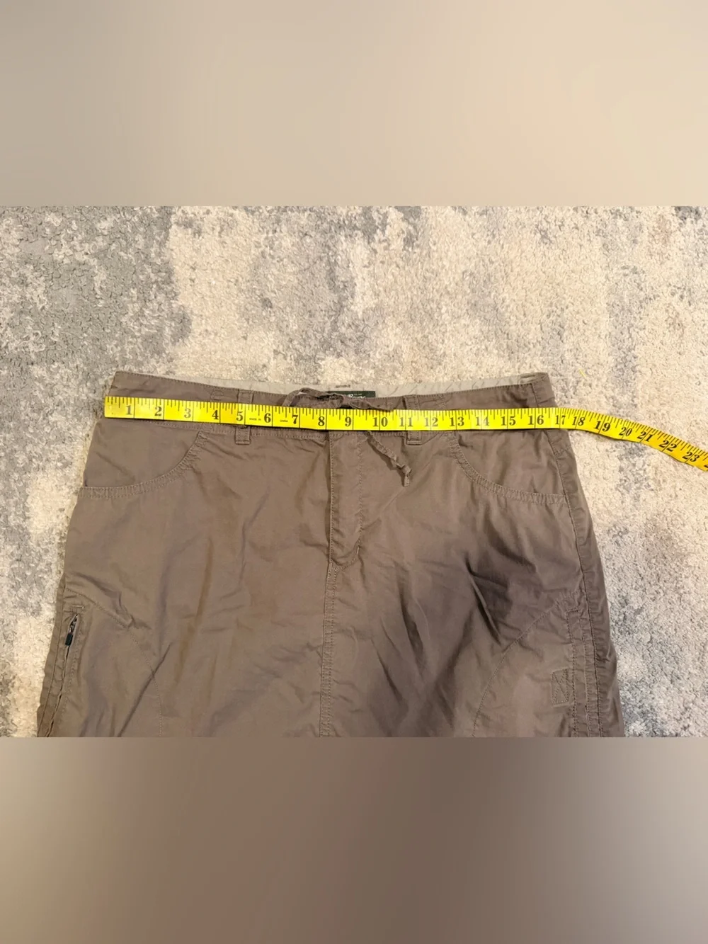 Eddie Bauer Olive/Brownish Utility Skirt